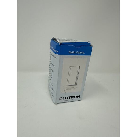 Lutron DVSCELV-300P-SW (Palladium) (300-watt Single Pole Low-Voltage Dimmer) Wht - Picture 1 of 5